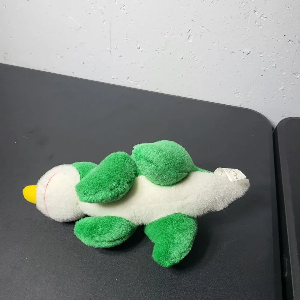 Vintage 1991 Prestige Toy Green Stegosaurus Dinosaur Plush‎ Stuffed Animal Vtg